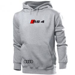 Мужское худи Audi RS4 - PrintSalon