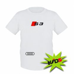 Детская футболка Audi S3
