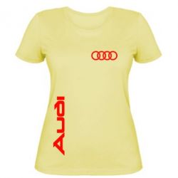 Женская футболка Audi Sport