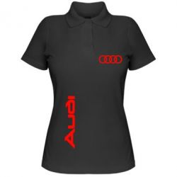 Женское поло Audi Sport - PrintSalon