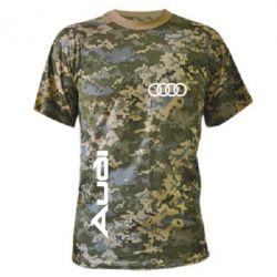 Камуфляжная футболка Audi Sport