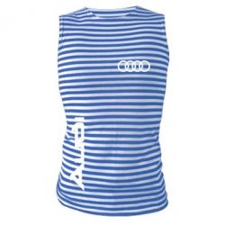 Майка-тельняшка Audi Sport - PrintSalon