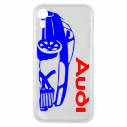 Чехол для iPhone XR Audi Turbo - PrintSalon