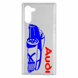 Чехол для Samsung Note 10 Audi Turbo - PrintSalon
