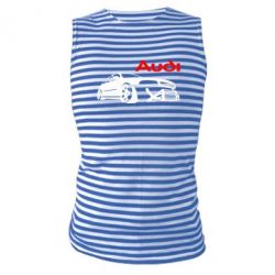 Майка-тельняшка Audi Turbo - PrintSalon