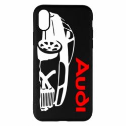 Чехол для iPhone X/Xs Audi Turbo - PrintSalon
