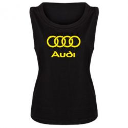Женская майка Audi - PrintSalon