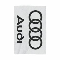 Полотенце с принтом Audi