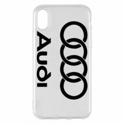 Чехол для iPhone X/Xs Audi - PrintSalon