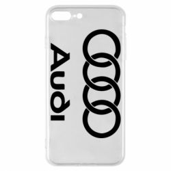 Чехол для iPhone 8 Plus Audi - PrintSalon