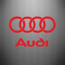 Наклейка Audi - PrintSalon