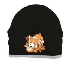 Шапка Autumn Corgi - PrintSalon