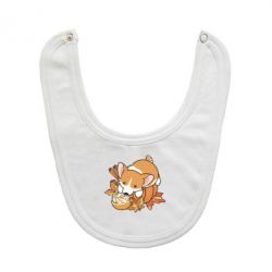 Слюнявчик  Autumn Corgi - PrintSalon