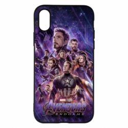 Чехол для iPhone X/Xs Avengers endgame poster - PrintSalon