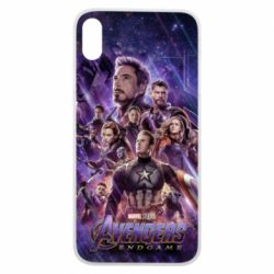Чехол для iPhone Xs Max Avengers endgame poster - PrintSalon