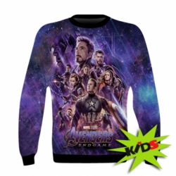 Детский 3D свитшот Avengers endgame poster - PrintSalon