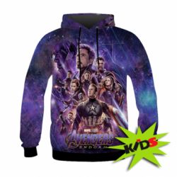Дитяче 3D худі Avengers endgame poster
