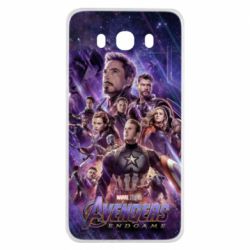 Чехол для Samsung J7 2016 Avengers endgame poster - PrintSalon