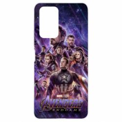 Чехол для Xiaomi Redmi Note 10 Pro Avengers endgame poster - PrintSalon