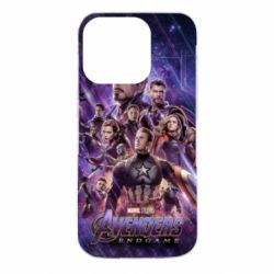 Чехол для iPhone 14 Pro Avengers endgame poster - PrintSalon