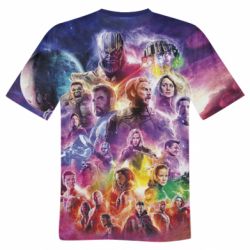 Чоловіча футболка 3D Avengers endgame - PrintSalon