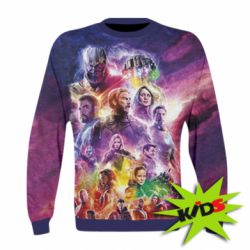Дитячий 3D світшот Avengers endgame - PrintSalon