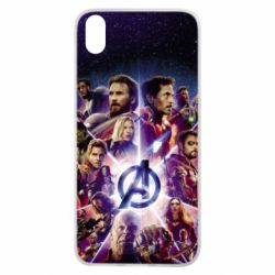 Чохол для Xiaomi Redmi 7A Avengers heroes and logo endgame - PrintSalon