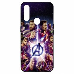 Чохол для Oppo A31 Avengers heroes and logo endgame - PrintSalon