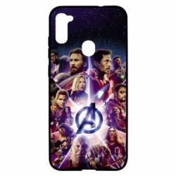 Чохол для Samsung A11 / M11 Avengers heroes and logo endgame