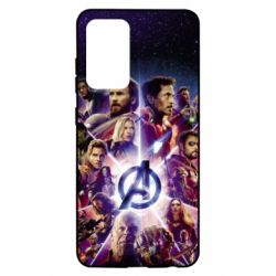 Чохол для Samsung A52 5G Avengers heroes and logo endgame - PrintSalon