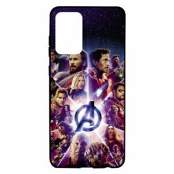 Чохол для Samsung A72 5G Avengers heroes and logo endgame - PrintSalon