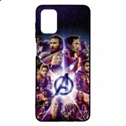 Чохол для Samsung M51 Avengers heroes and logo endgame - PrintSalon