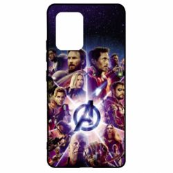 Чохол для Samsung S10 Lite Avengers heroes and logo endgame - PrintSalon