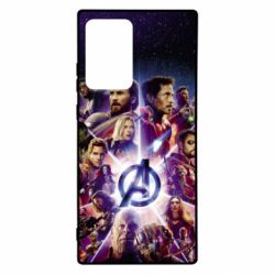 Чохол для Samsung Note 20 Ultra Avengers heroes and logo endgame - PrintSalon