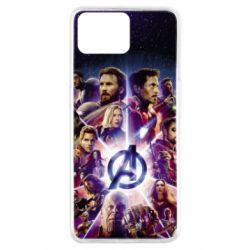 Чохол для Oppo A73Avengers heroes and logo endgame - PrintSalon
