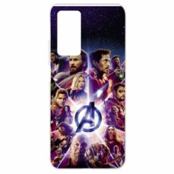 Чохол для Xiaomi Mi 10T / 10T Pro Avengers heroes and logo endgame - PrintSalon