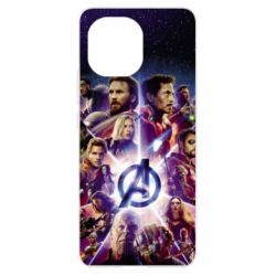 Чохол для Xiaomi Mi11 Avengers heroes and logo endgame - PrintSalon