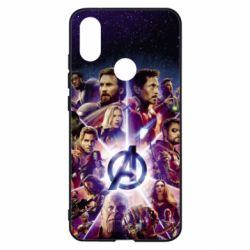 Чохол для Xiaomi Mi A2 Avengers heroes and logo endgame - PrintSalon