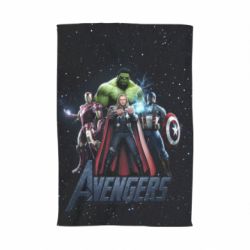 Полотенце с принтом Avengers in space - PrintSalon