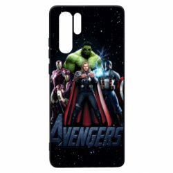 Чехол для Huawei P30 Pro Avengers in space - PrintSalon