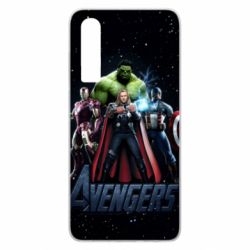 Чехол для Huawei P30 Avengers in space - PrintSalon