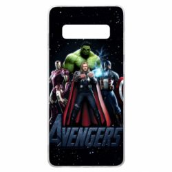 Чехол для Samsung S10+ Avengers in space - PrintSalon