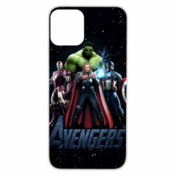 Чехол для iPhone 11 Avengers in space - PrintSalon