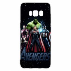Чехол для Samsung S8 Avengers in space - PrintSalon