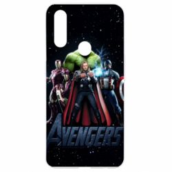Чехол для Oppo A31 Avengers in space - PrintSalon
