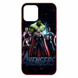 Чехол для iPhone 12 Avengers in space - PrintSalon