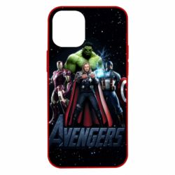 Чехол для iPhone 12 mini Avengers in space - PrintSalon