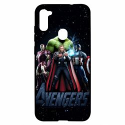 Чехол для Samsung A11/M11 Avengers in space - PrintSalon