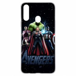 Чехол для Samsung A20s Avengers in space - PrintSalon