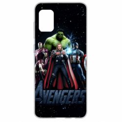 Чехол для Samsung A31 Avengers in space - PrintSalon